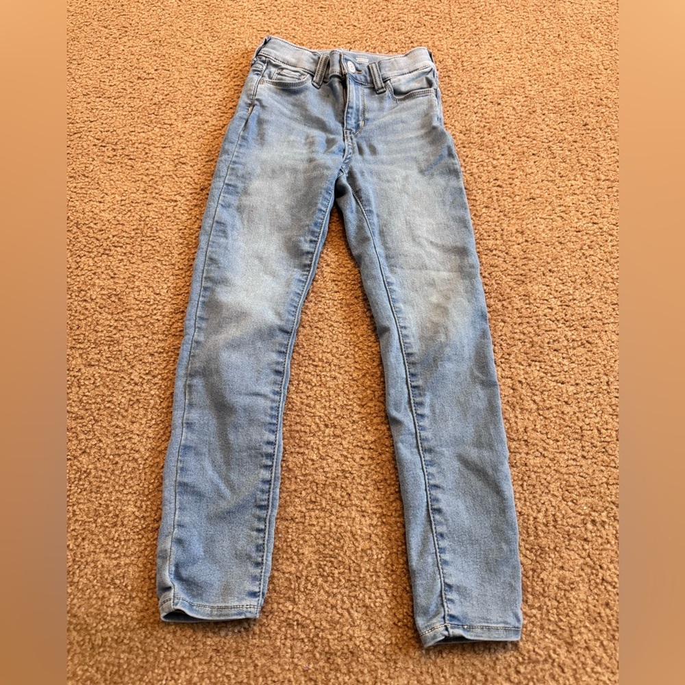Girls Old Navy high rise rockstar jeggings